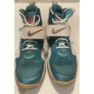 Nike Air Max Express Team Teal Orange Miami Dolphins Mens Size 11 525224 101